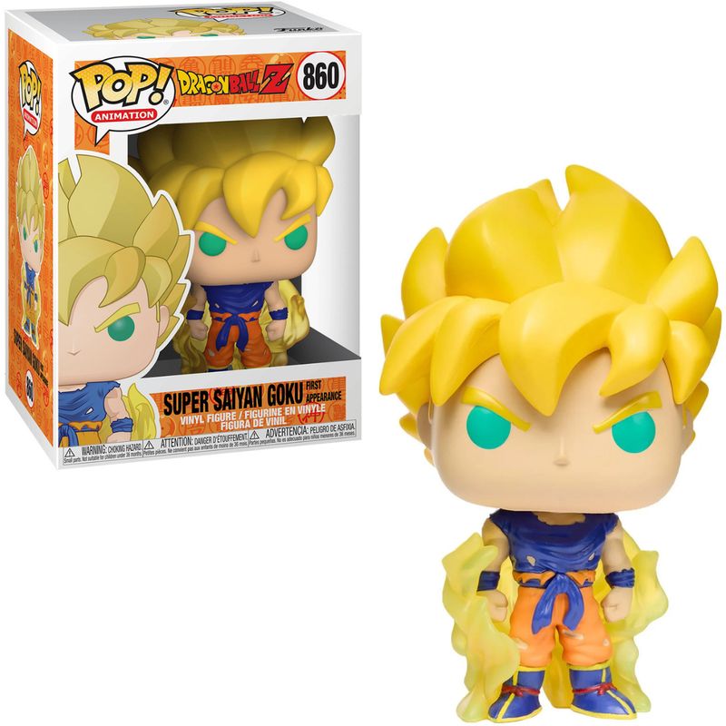 FUNKO - Funko Pop Goku Super Sayajin primera apariencia - DBZ
