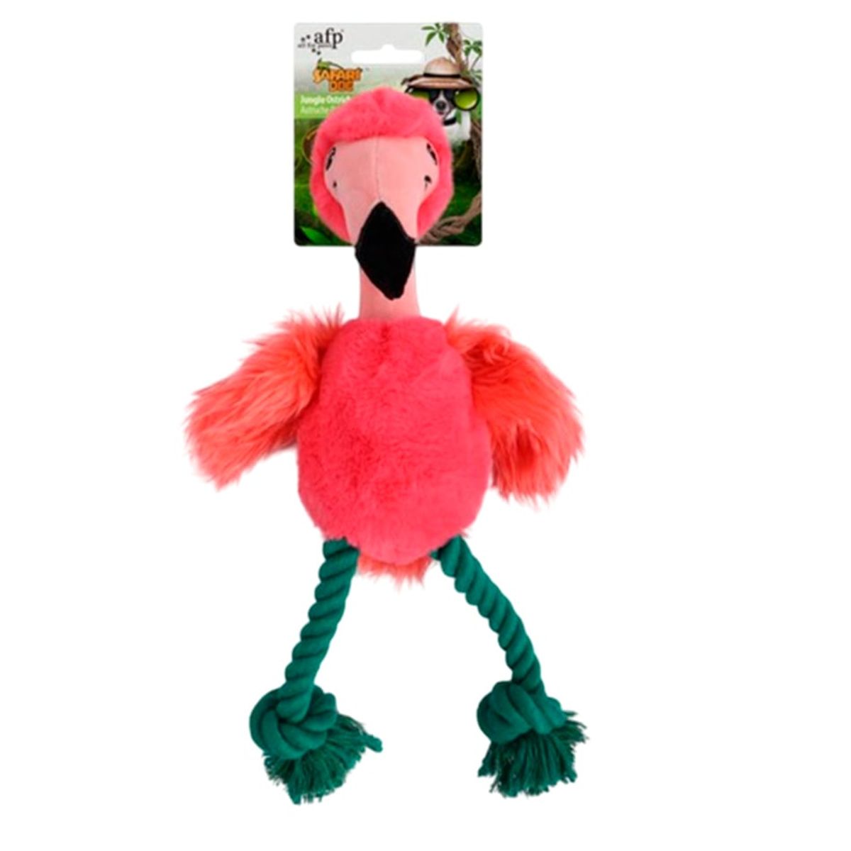 ALL FOR PAWS - Peluche para perros - Flamenco safari  AFP