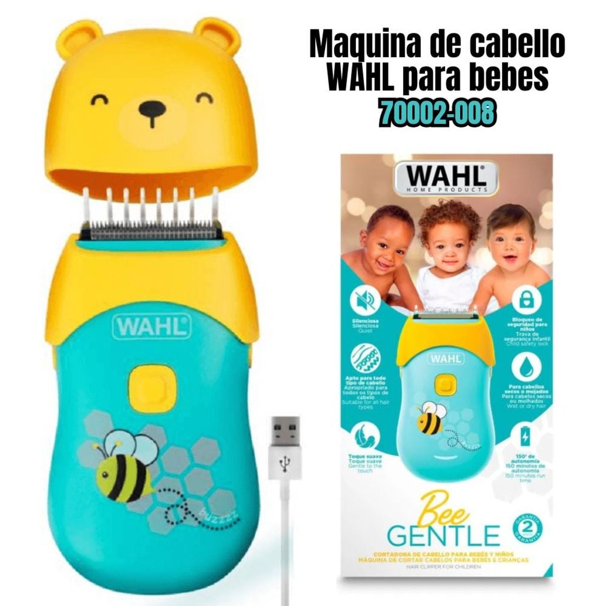 WAHL - Maquina De Cortar Cabello Wahl para Bebes