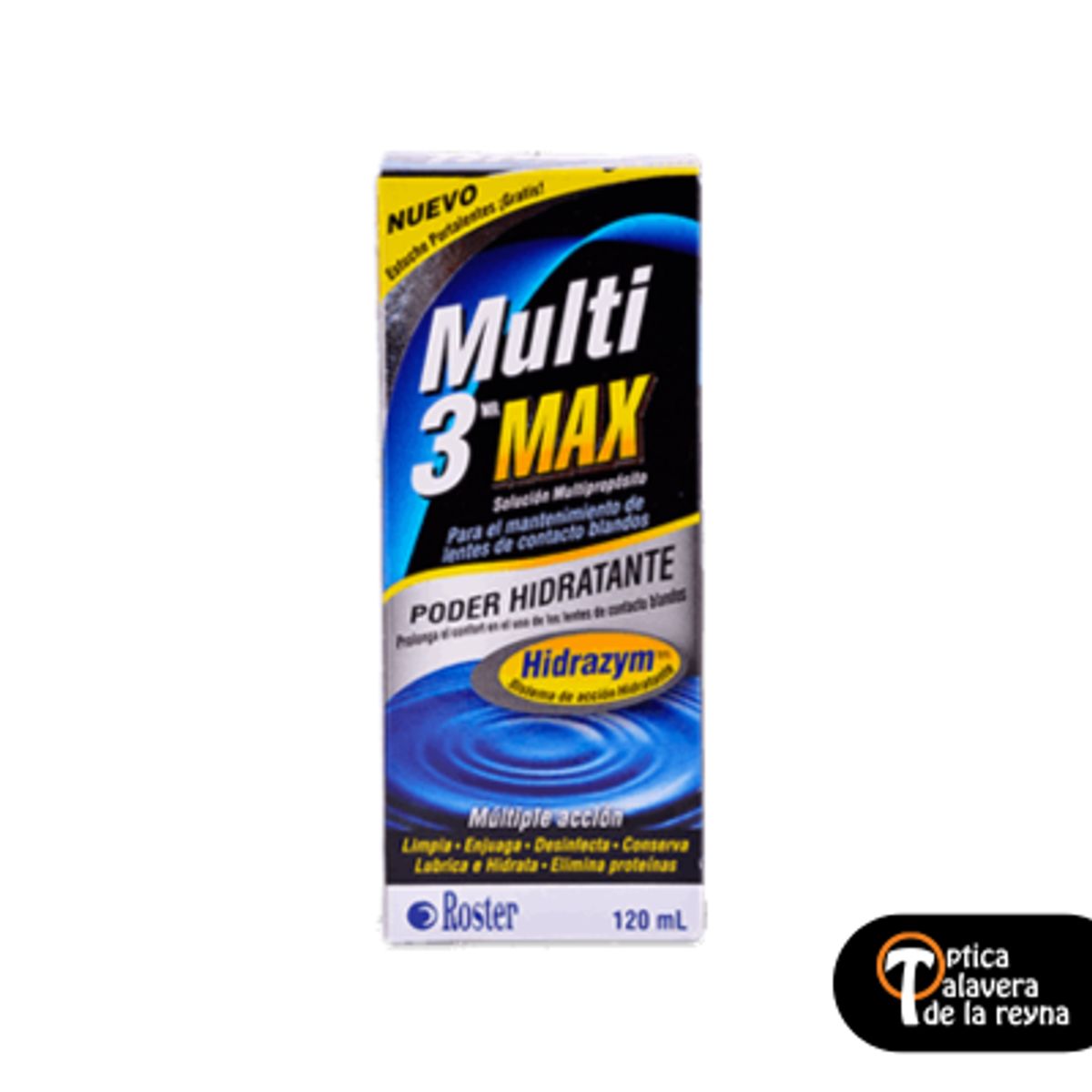 GENERICO - Liquido Para Lente De Contacto Multi-3 Max 120 ML