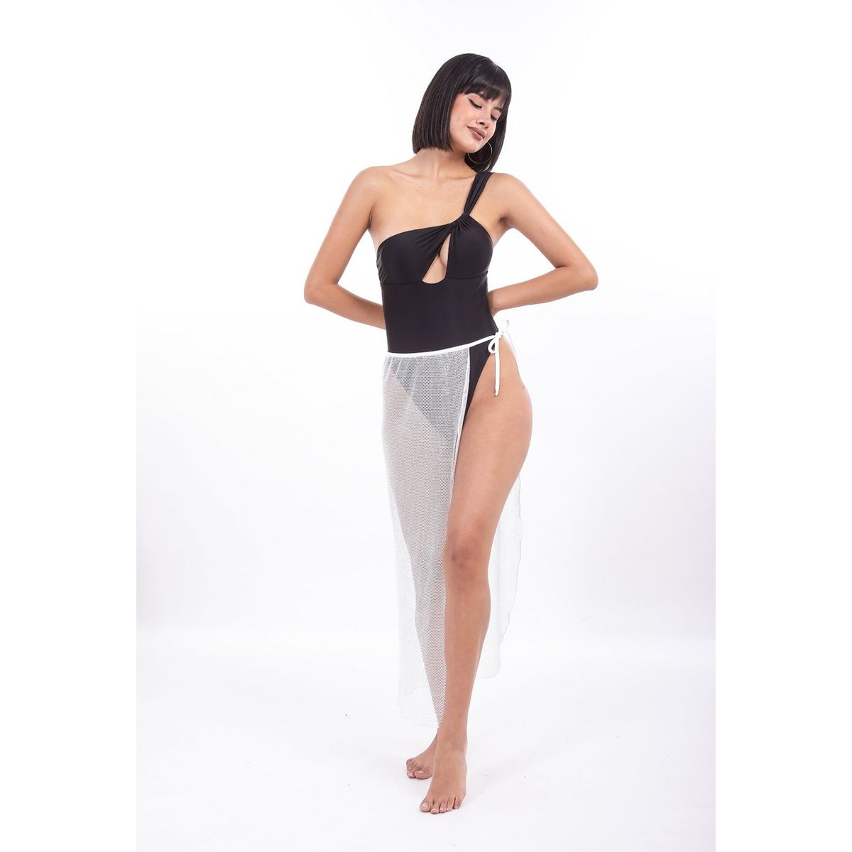 KATE LARRAIN - Pareo red mujer Fishnet