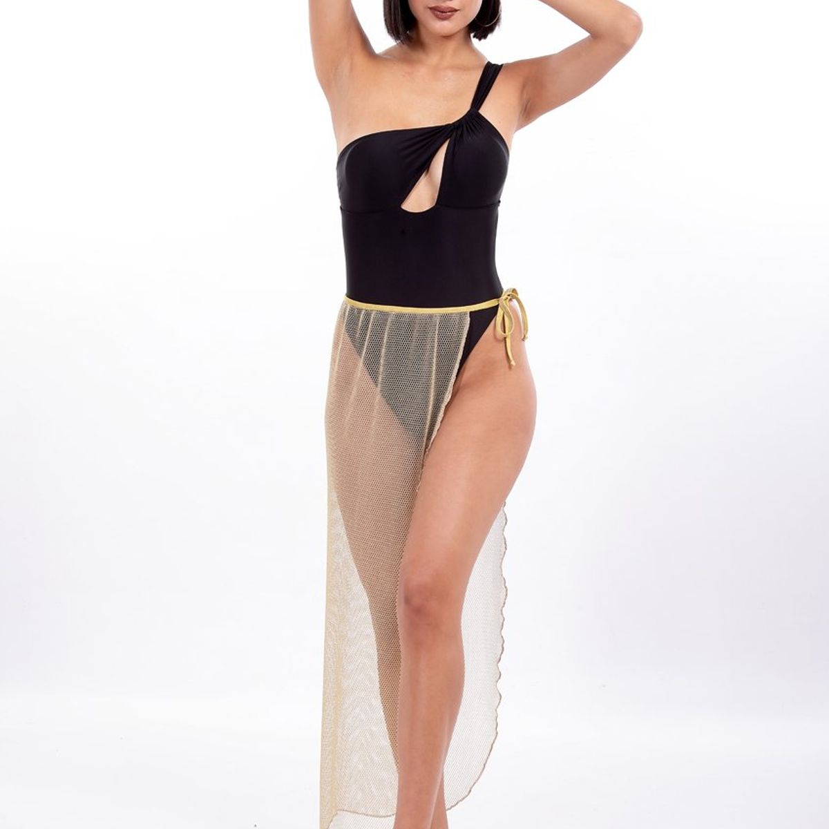 KATE LARRAIN - Pareo red mujer Fishnet