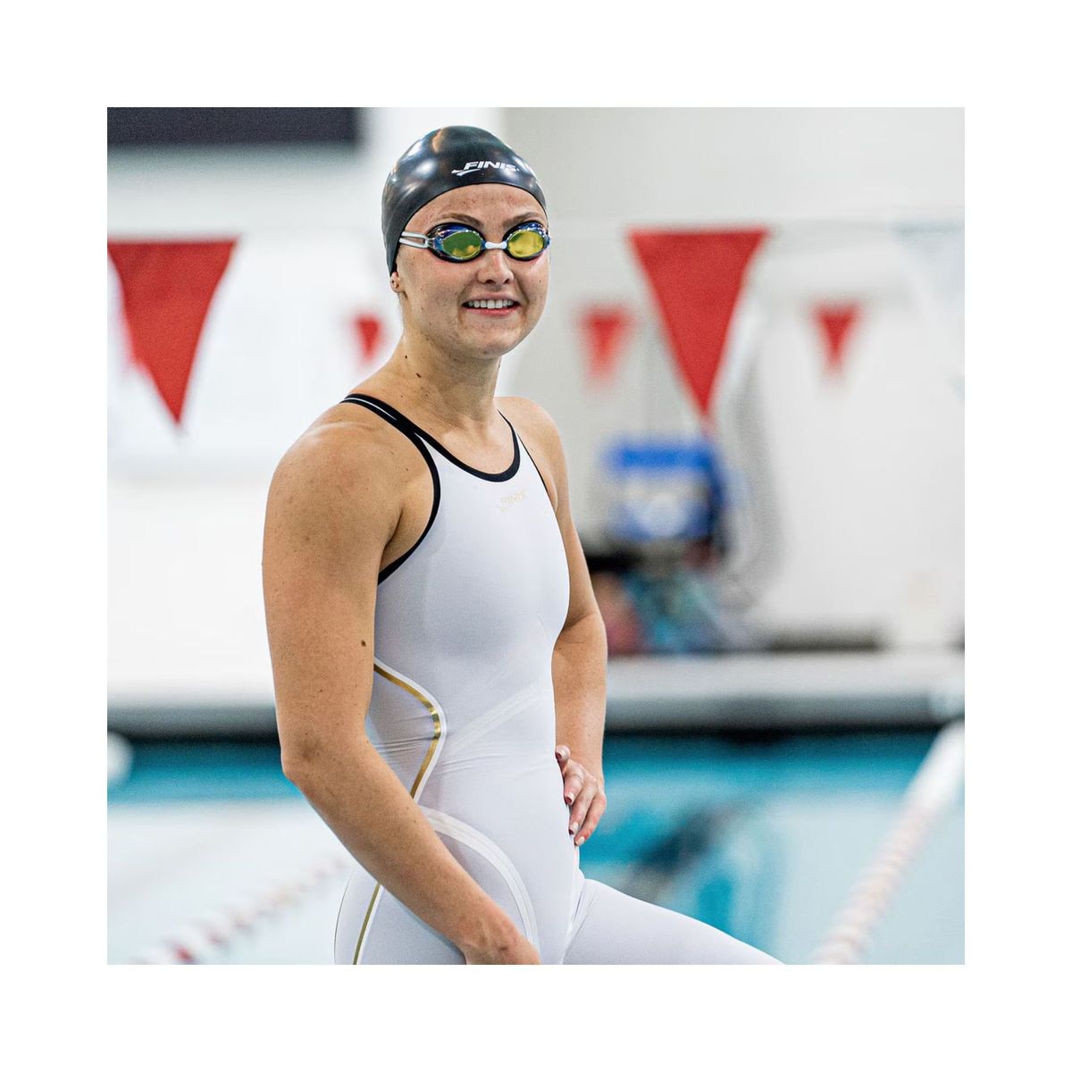 FINIS - Lente Natacion Finis Tide Gold White Mirror