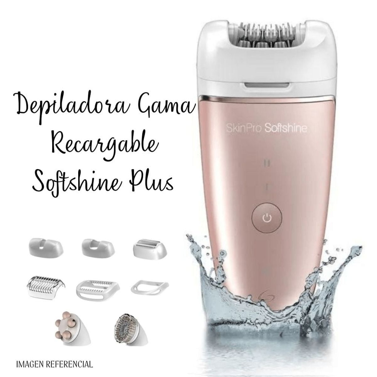 GAMA - Depiladora Gama Recargable Softshine