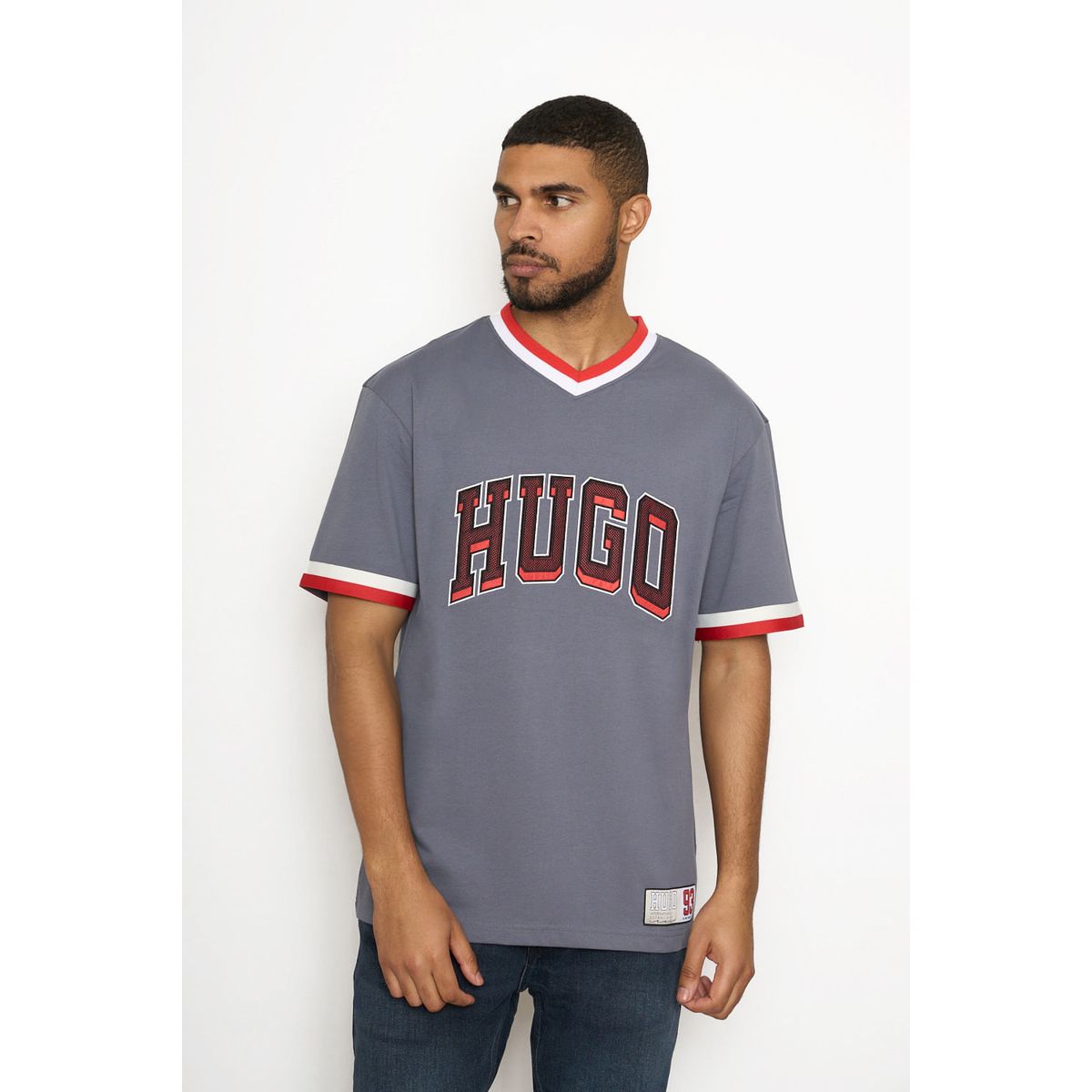 HUGO BOSS - Hugo - Polo relaxed fit de punto de algodón con logo deportivo