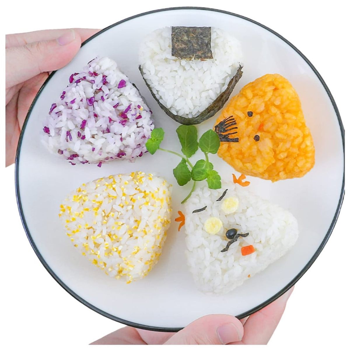GENERICO - Molde De Arroz Triangular Para Onigiri Japones 2pza