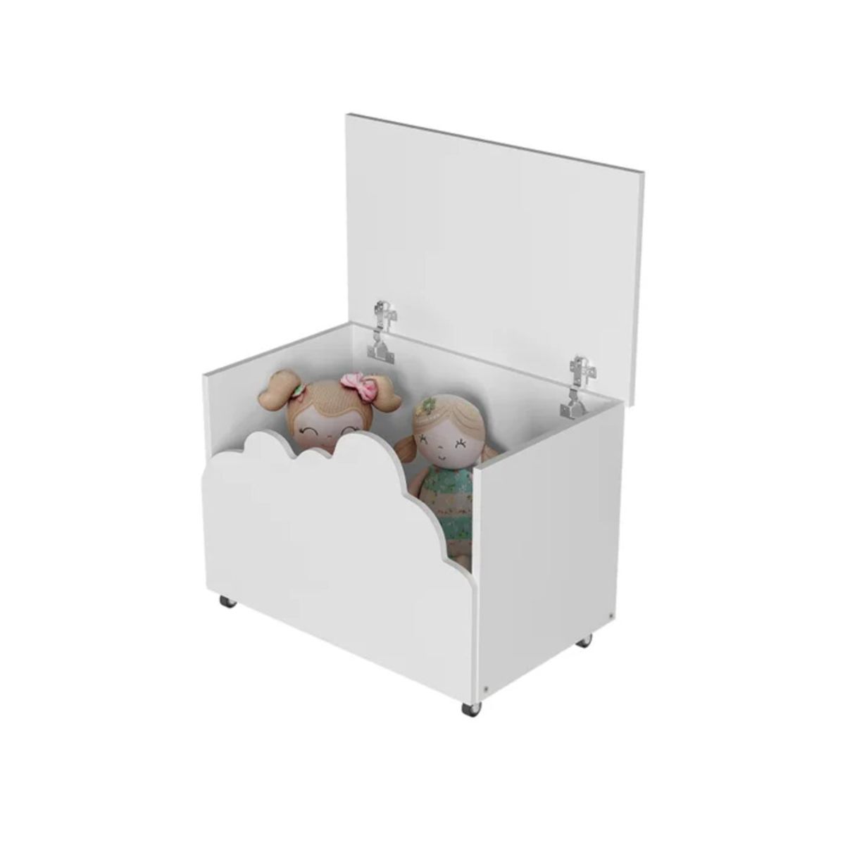 GENERICO - Baúl Infantil Lululi Blanco R&R MUEBLES