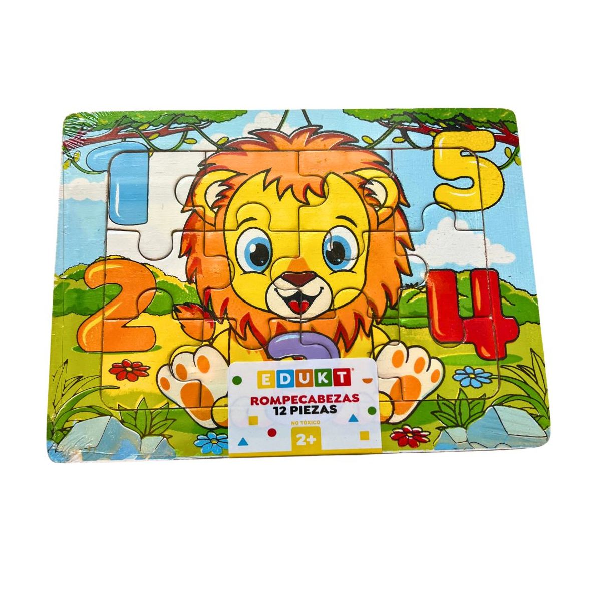 GENERICO - Rompecabezas Edukt Premium 12 Piezas Modelo Surtido Unisex