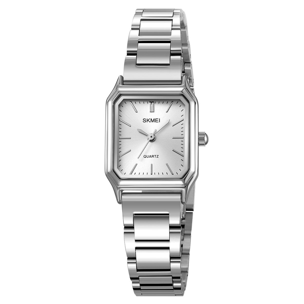 SKMEI - RELOJ SKMEI 2237 PLATEADO CORREA ACERO PARA MUJER