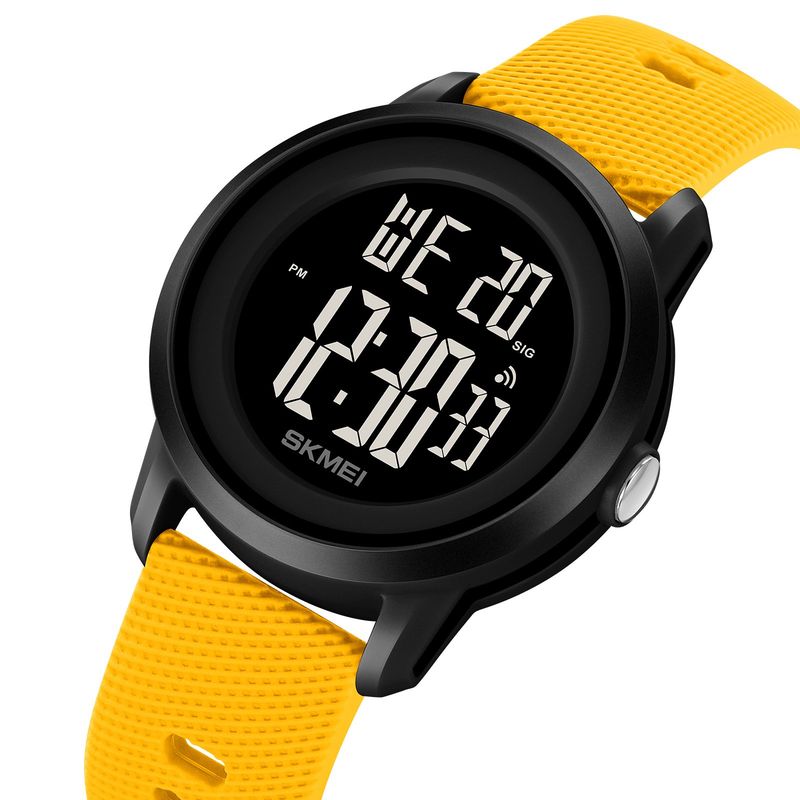SKMEI - Reloj Skmei 2218 Amarillo Correa Silicona para niños