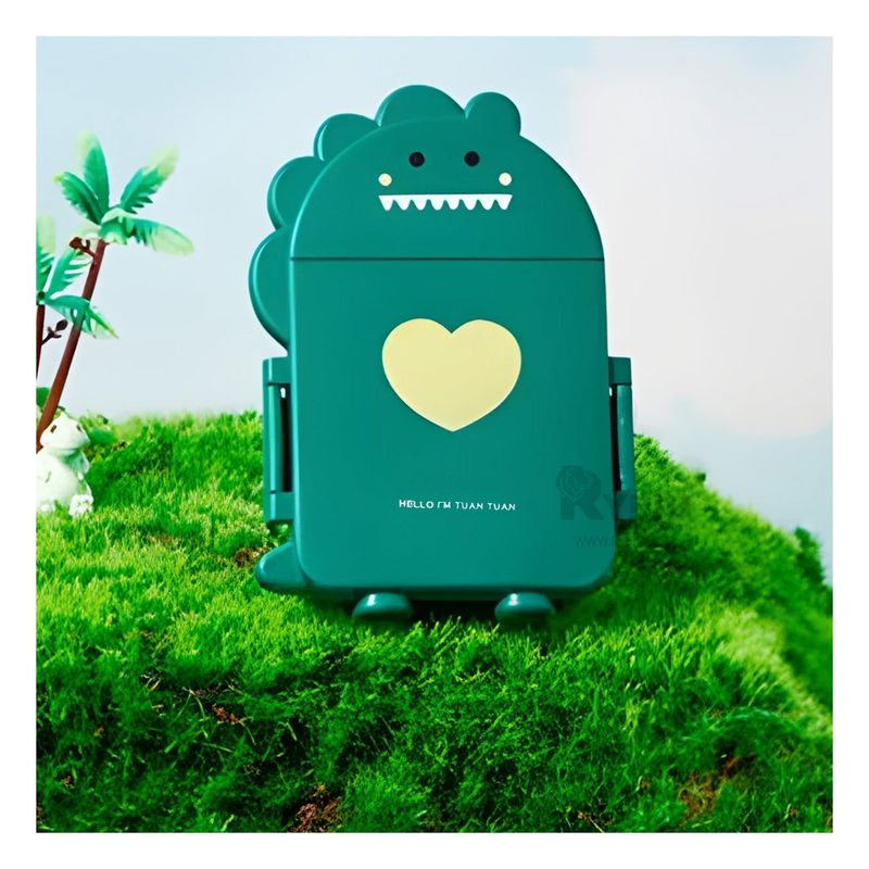 GENERICO - Taper Util para Niños con Color Verde Y+Regalo Stickers