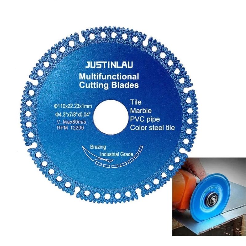 GENERICO - Disco Diamantado Corte Multimaterial Porcelanato Aluminio Pvc Vidrio