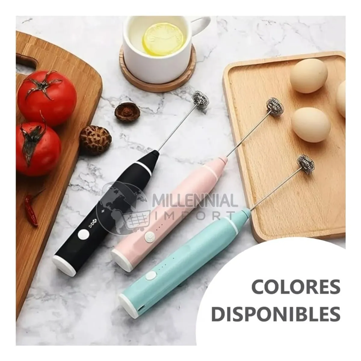 GENERICO - Mini Batidora para Café Portátil y Eléctrica