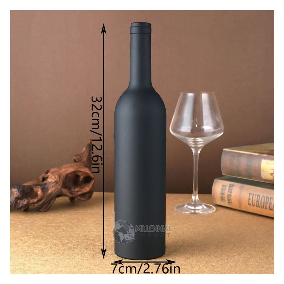 GENERICO - Set De Vino Elegante 5 Piezas para Sacar Corcho