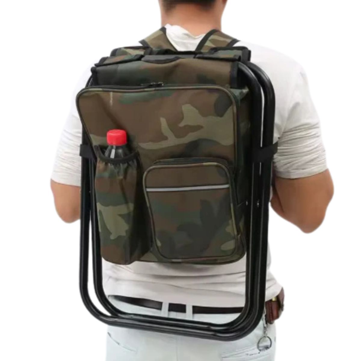 AURELA - CampSeatBag™ - Silla plegable con mochila para exteriores