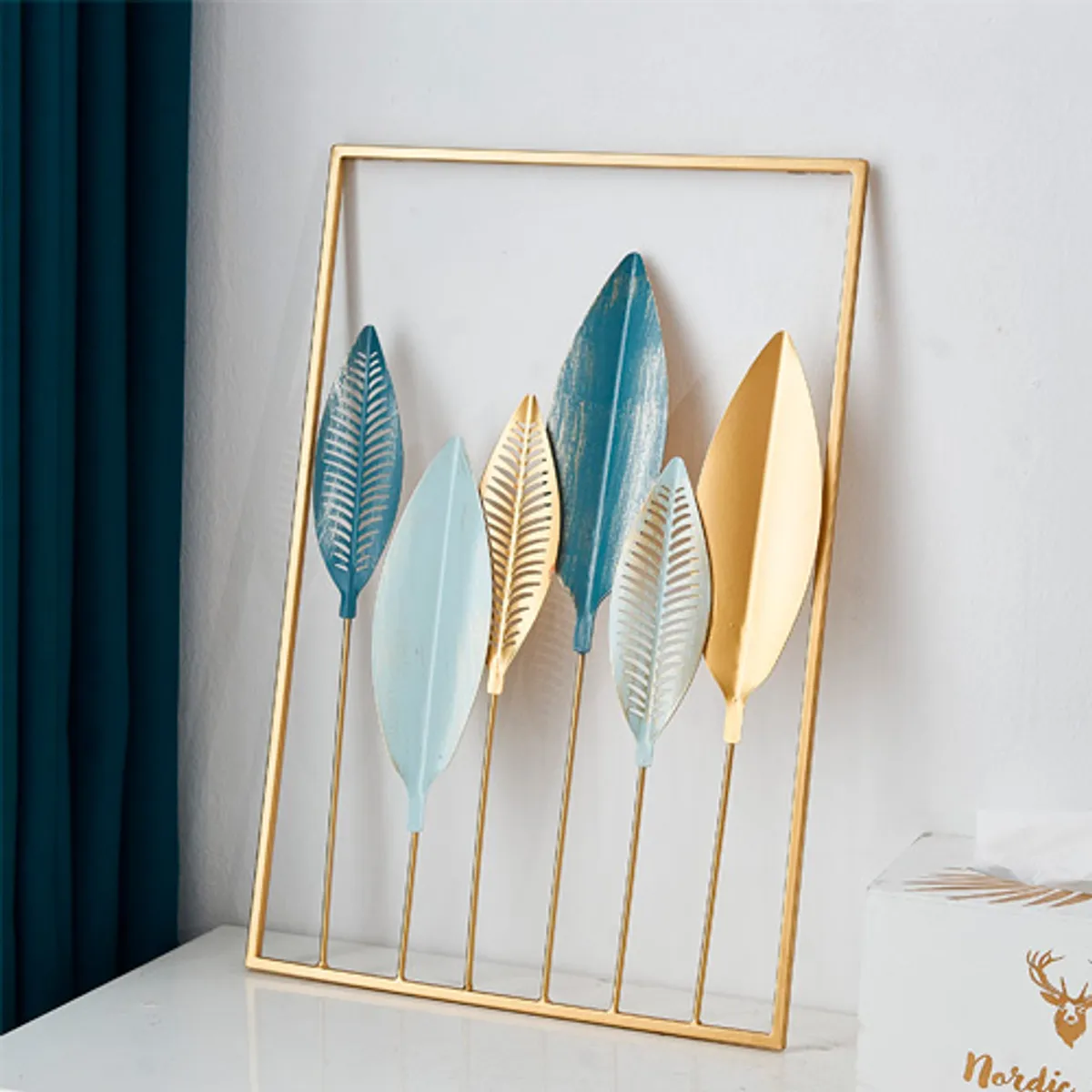 GENERICO - Adorno de Pared de Metal  Estilo Elegante para tu Hogar N°1