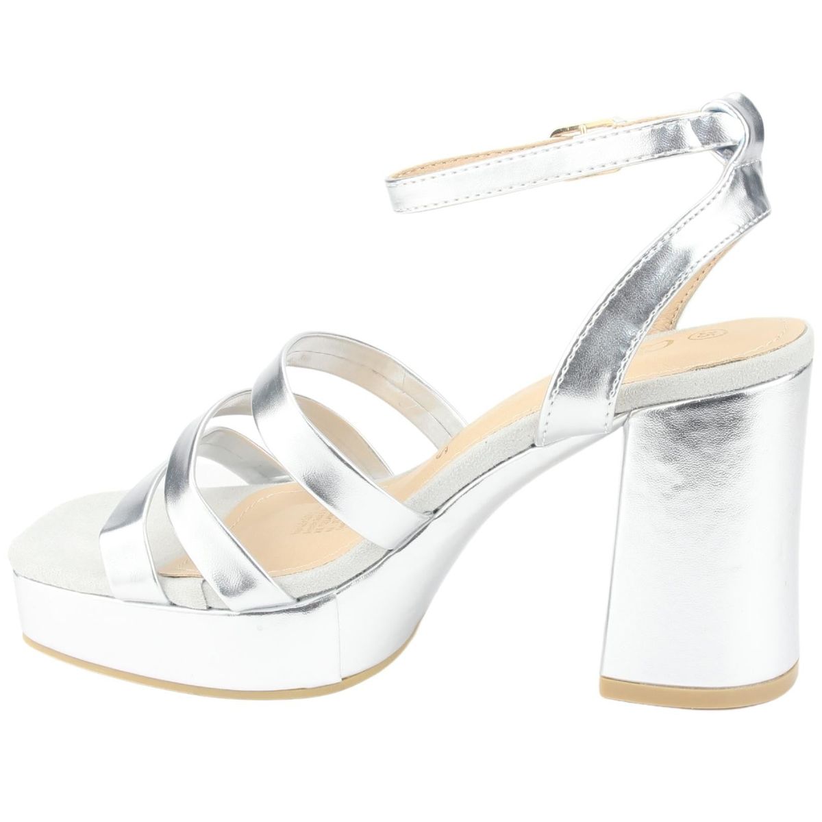 CHALADA - Sandalia Mujer Plateado Casual Chalada Sussi-3