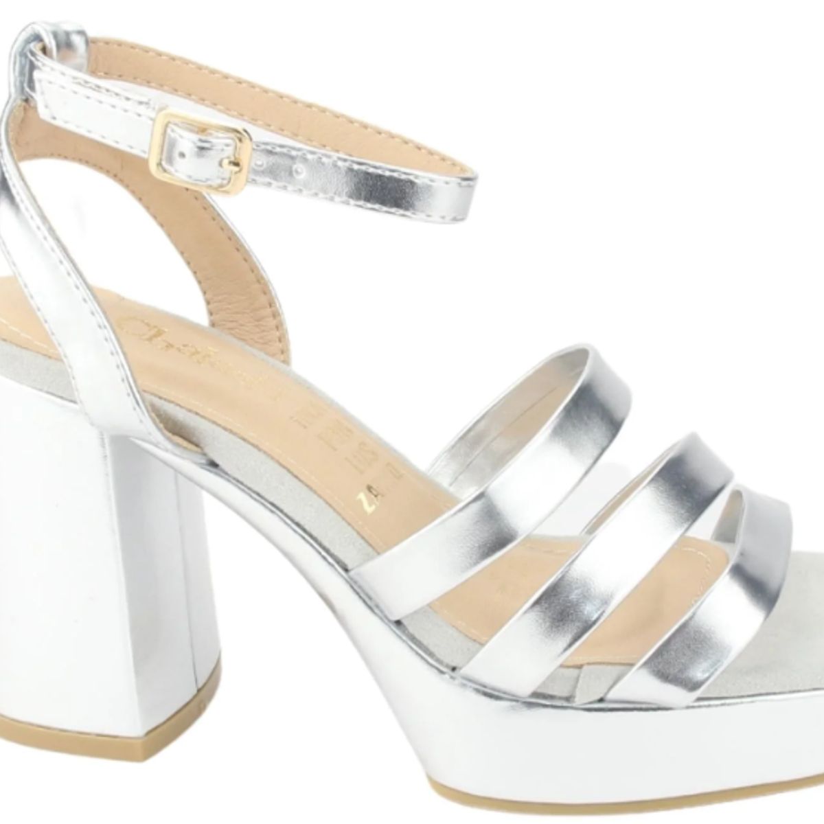 CHALADA - Sandalia Mujer Plateado Casual Chalada Sussi-3