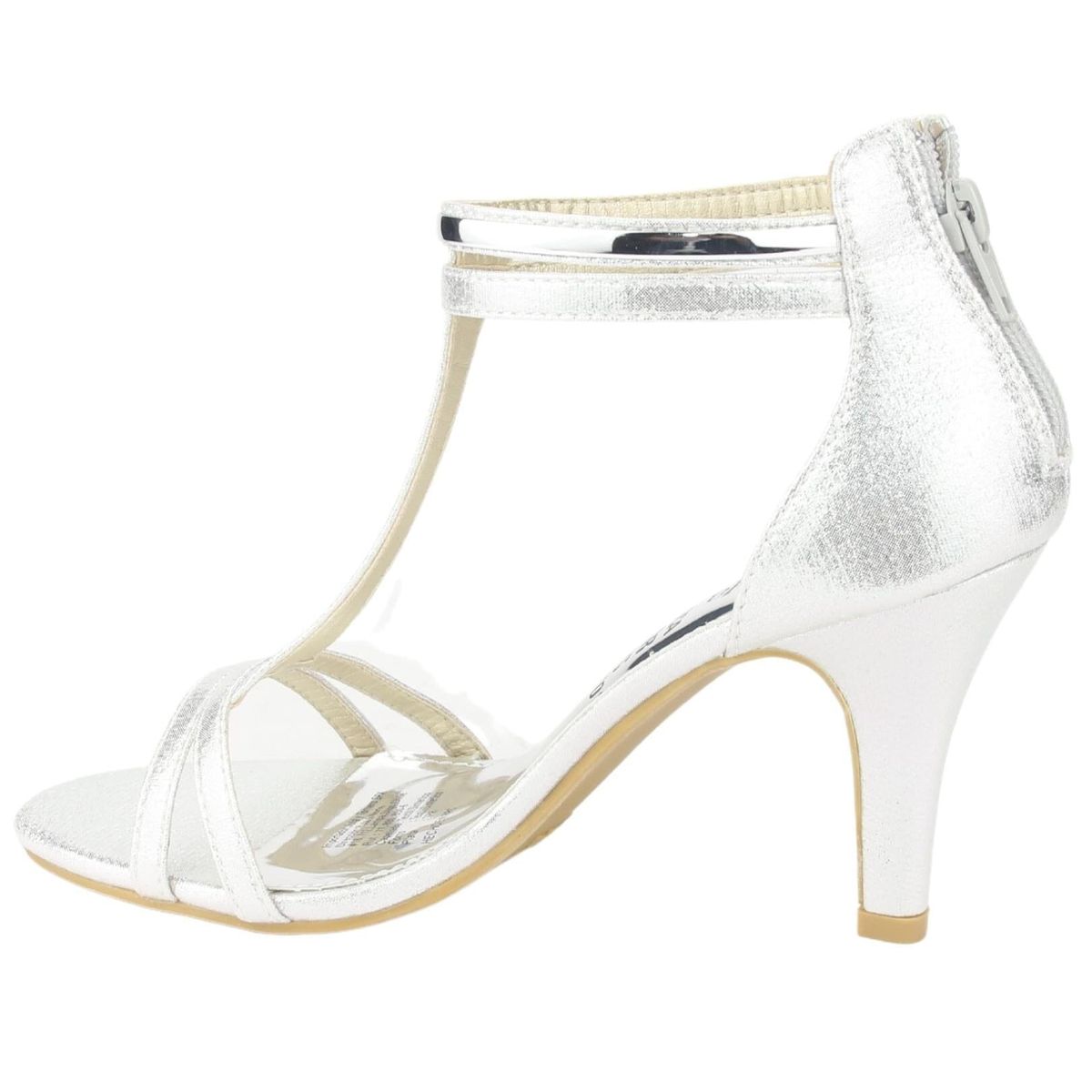 CHALADA - Sandalia Mujer Plateado Fiesta Chalada Myrna-3