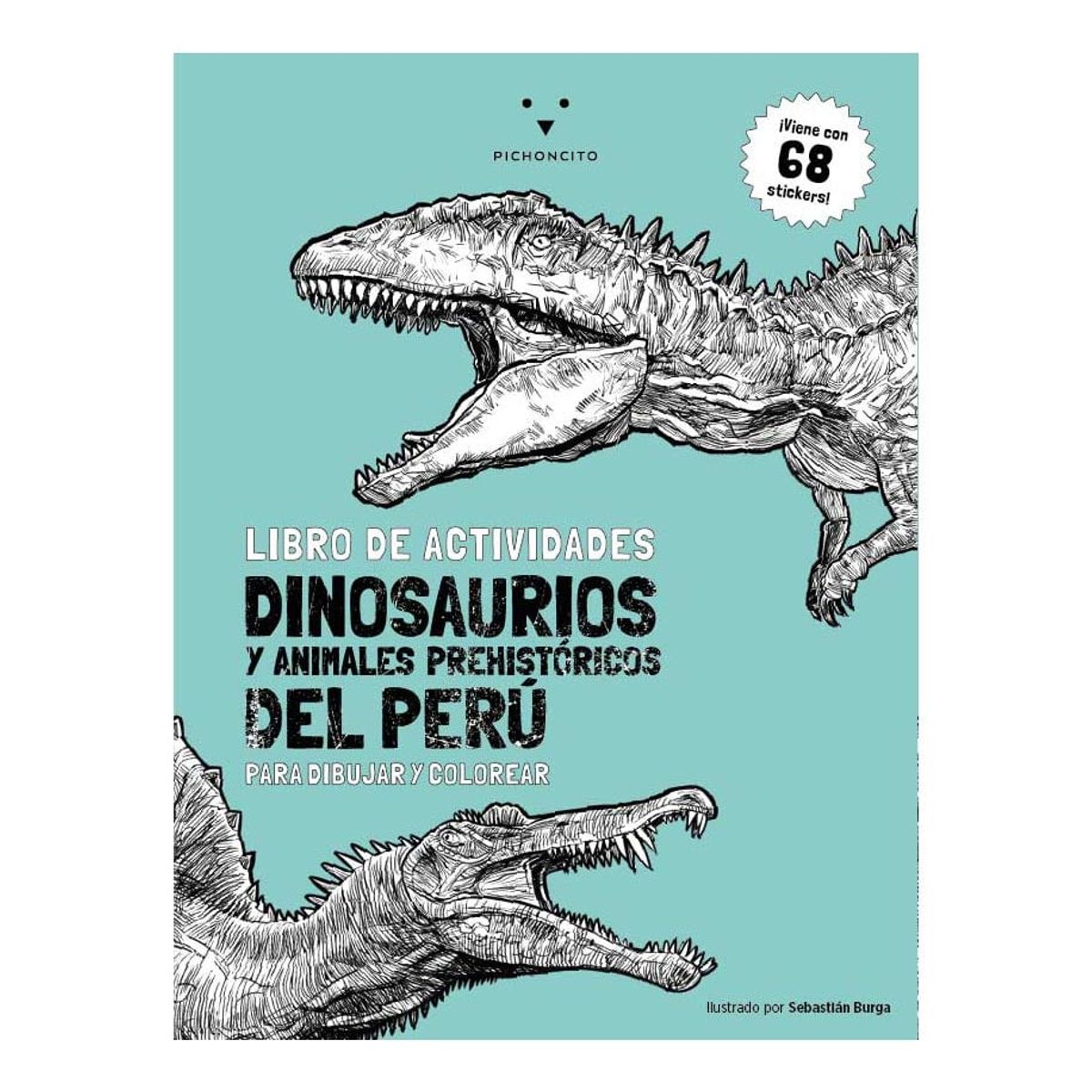 PICHONCITO - Libro de actividades Dinosaurios y animales prehistóricos del Perú
