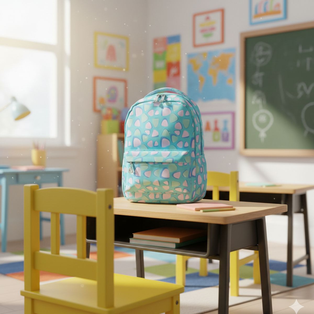 GENERICO - Mochila para niñas kawaii Turquesa