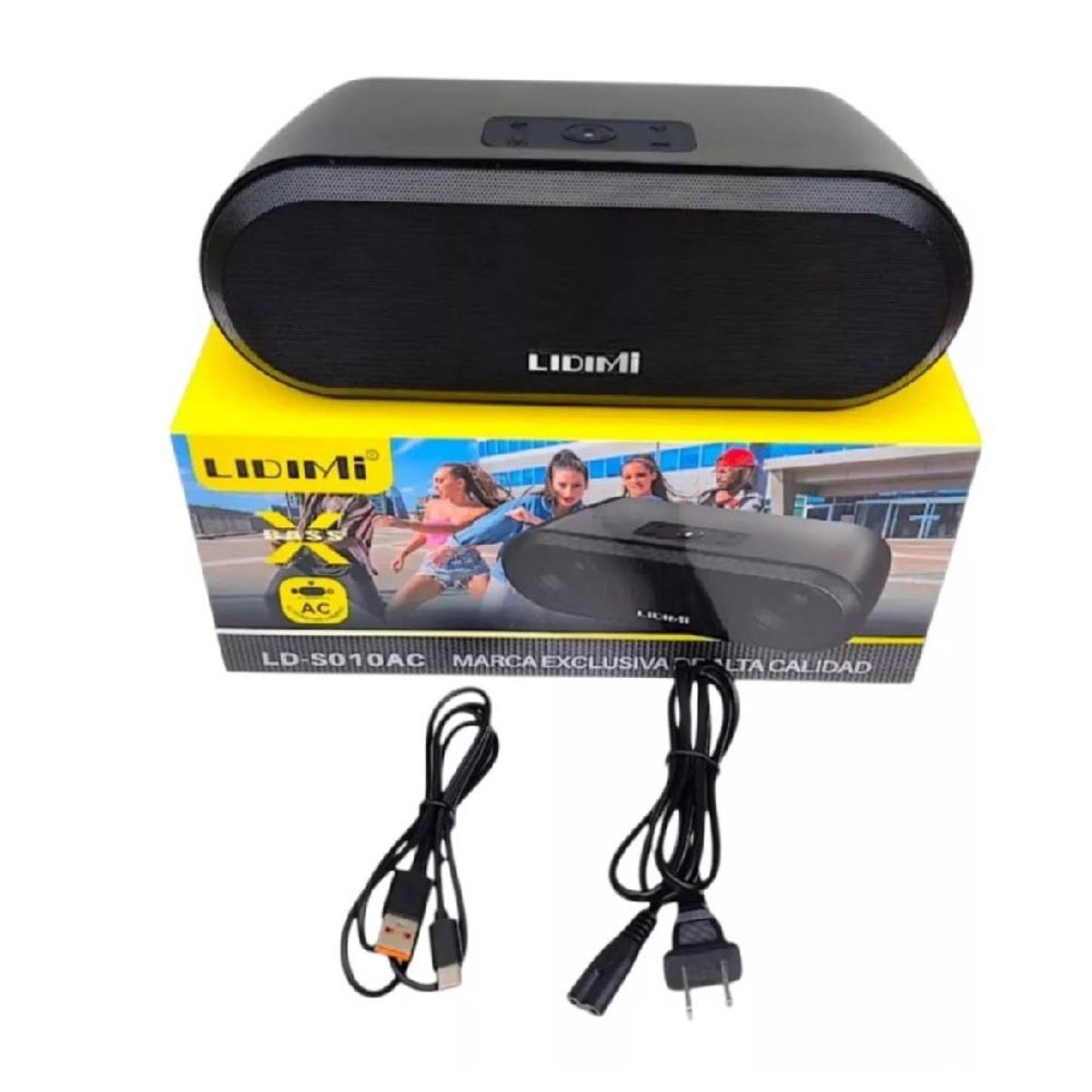 GENERICO - Parlante BTUSBFM Portátil 40W AC