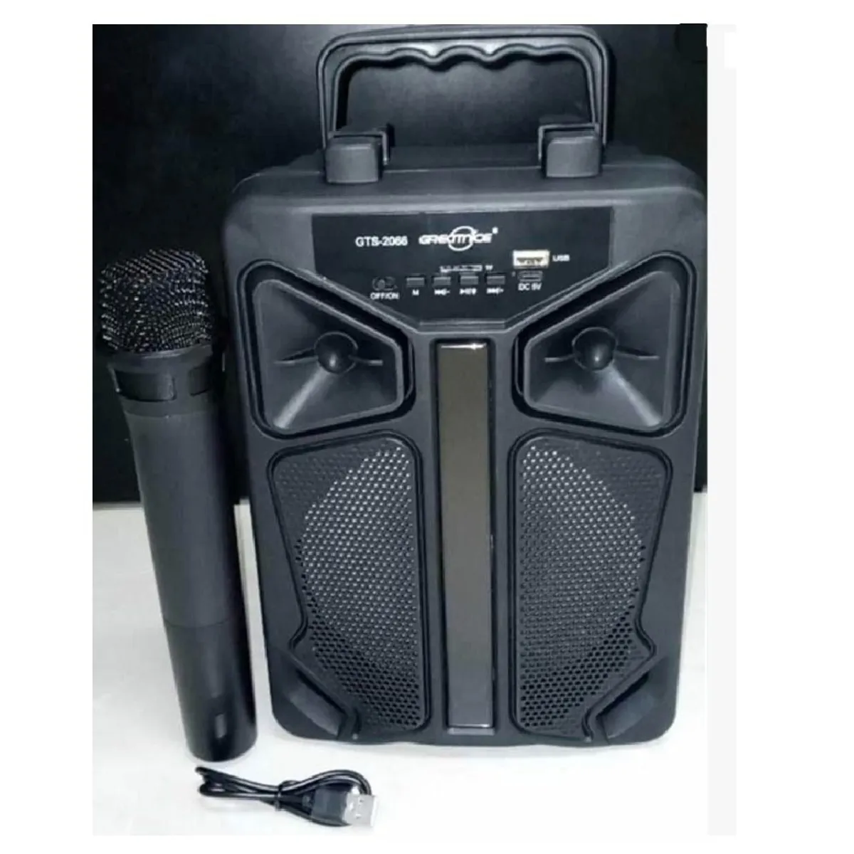 GENERICO - PARLANTE PORTATIL 6´5 CON MICRO INALAMBRICO