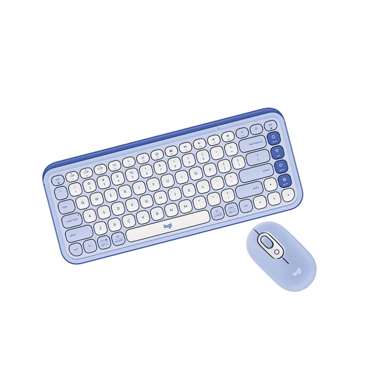 LOGITECH - TECLADO LOGITECH MOUSE POP ICON BLUETOOTH INALAMBRICO LILA