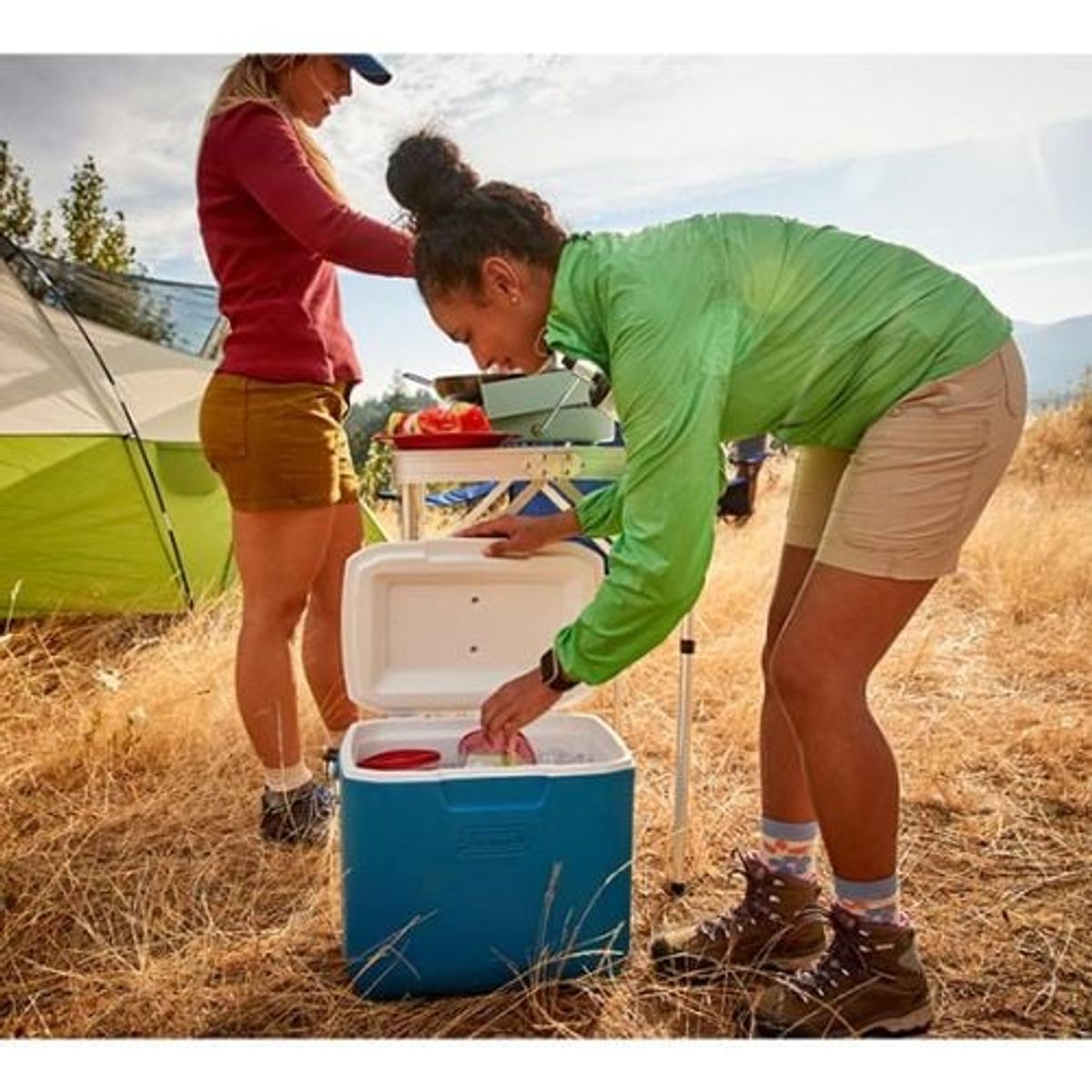 COLEMAN - Cooler Coleman Chiller Azul Ocean de 30QT