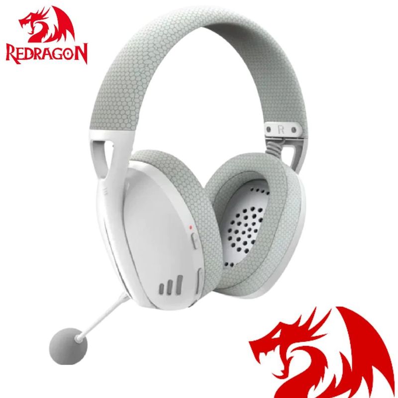 REDRAGON - Auriculares Redragon Ire Wireless H848G GRAY