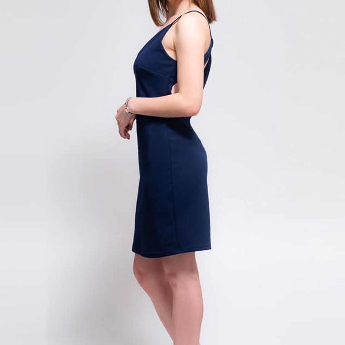 GENERICO - Vestido Midi Ritta Color Azul Estacion 108