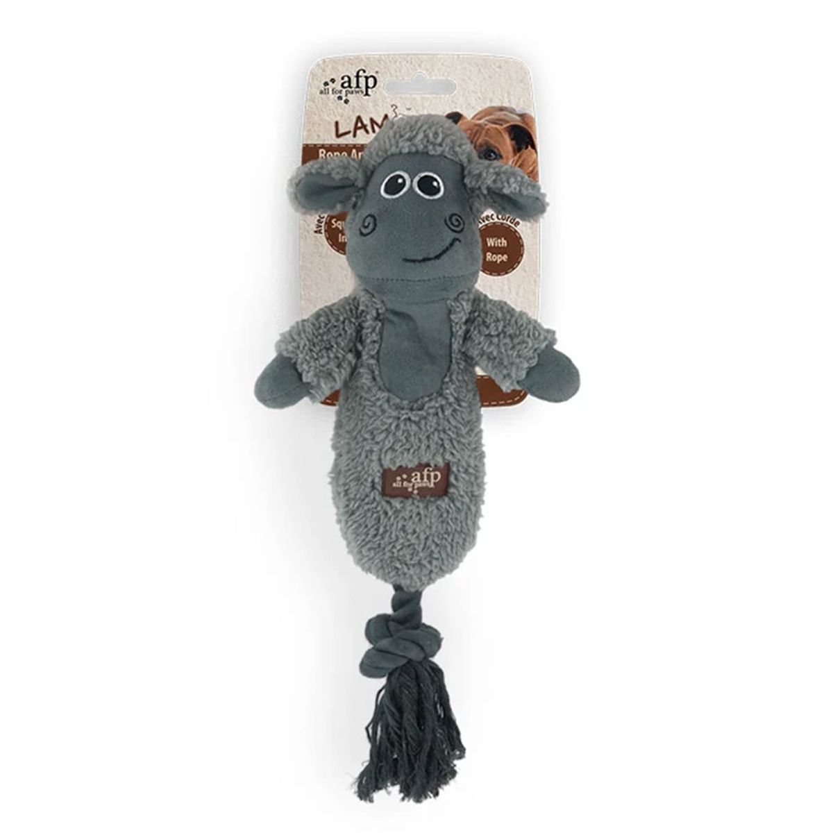 ALL FOR PAWS - Peluche para perros - Acurrúcate de oveja AFP