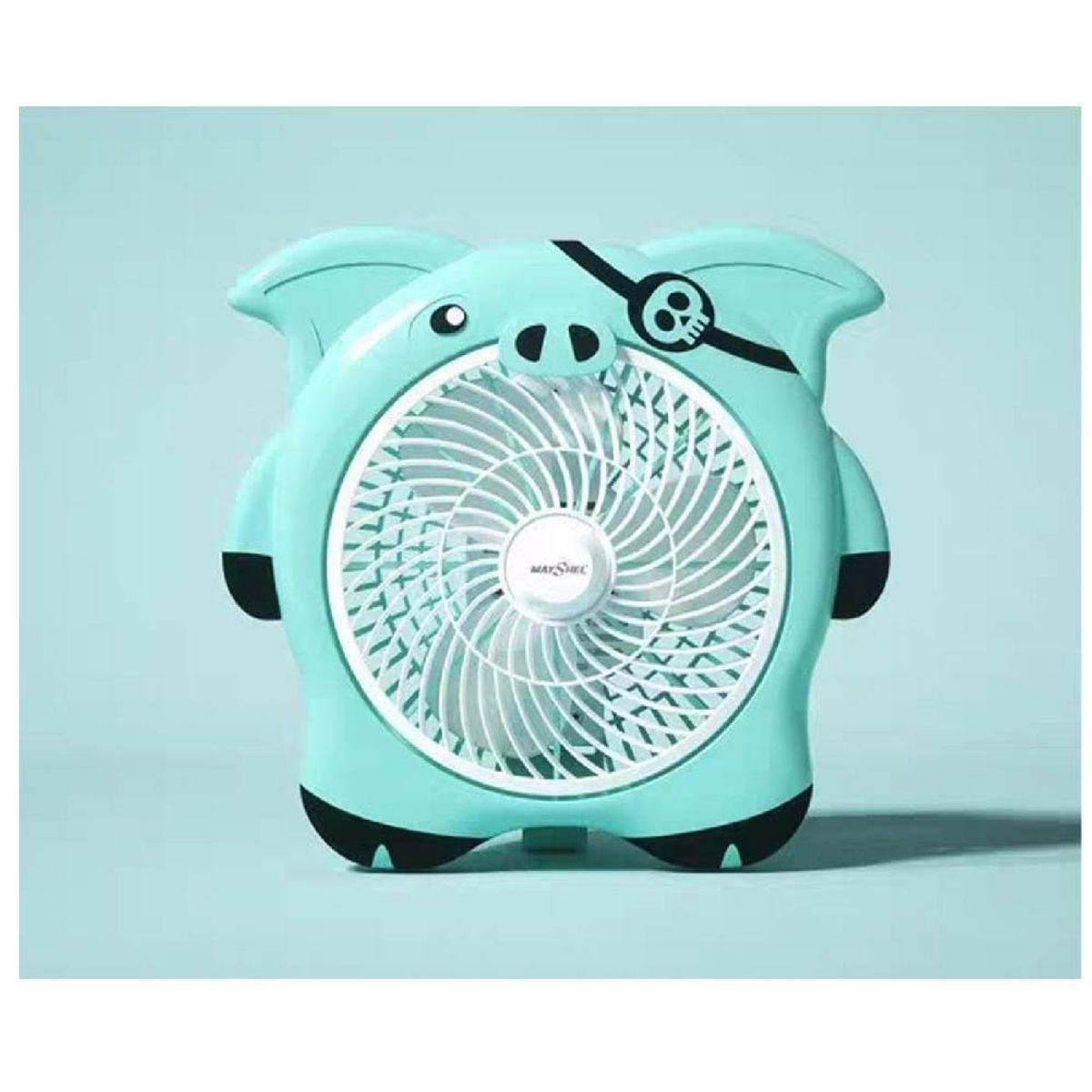 GENERICO - Ventilador de escritorio o mesa turquesa