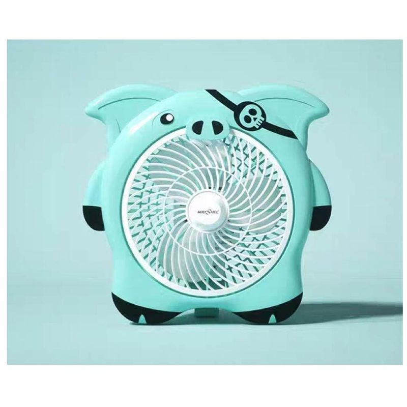 GENERICO - Ventilador de escritorio o mesa turquesa