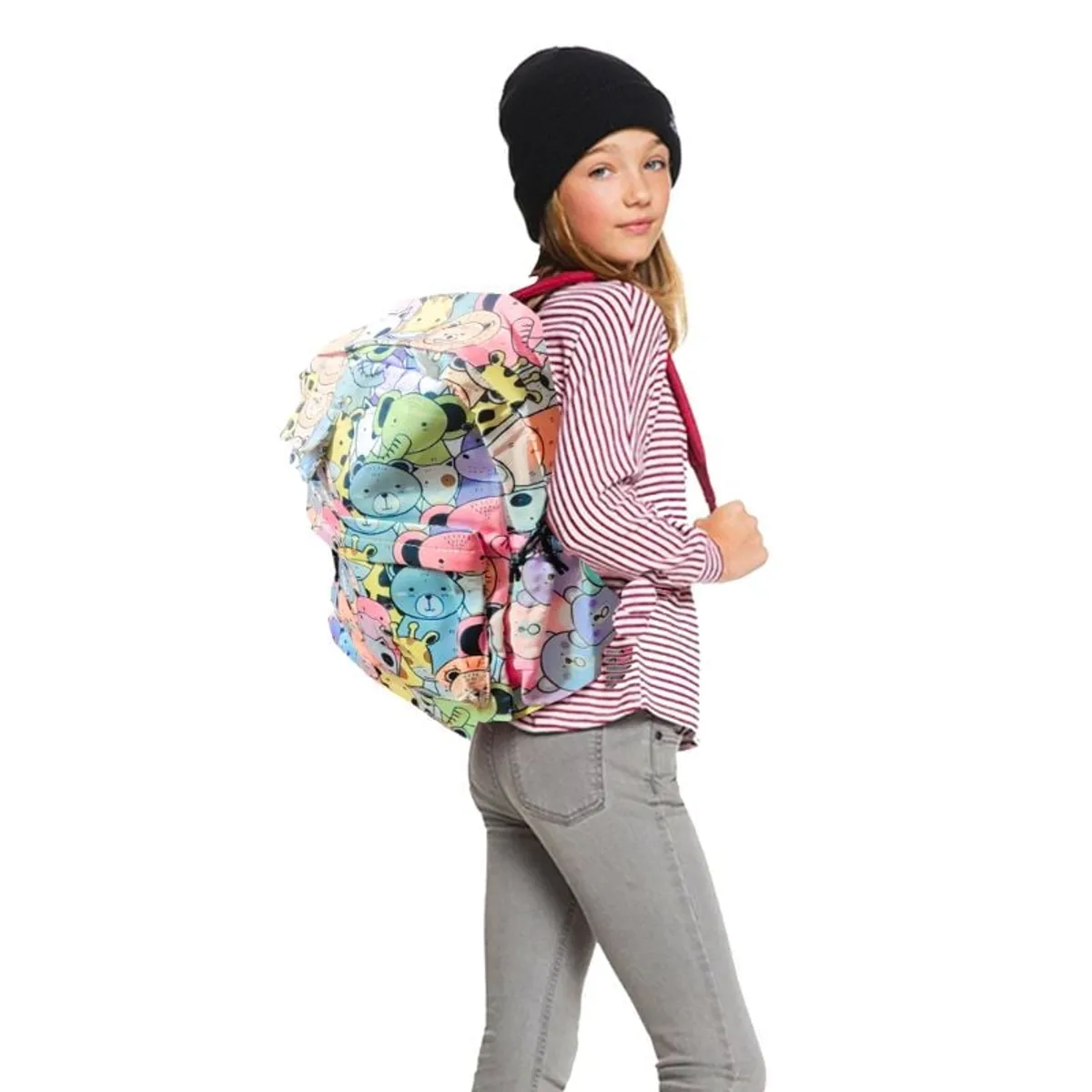 GENERICO - Mochila para niñas kawaii - Animalitos Multicolor