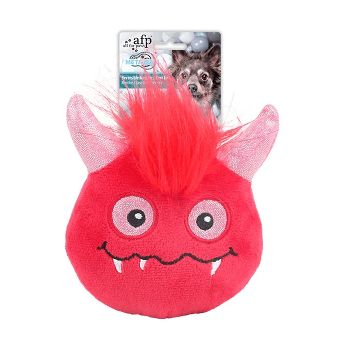 ALL FOR PAWS - Peluche para perros - Monstruo reversible béisbol  AFP