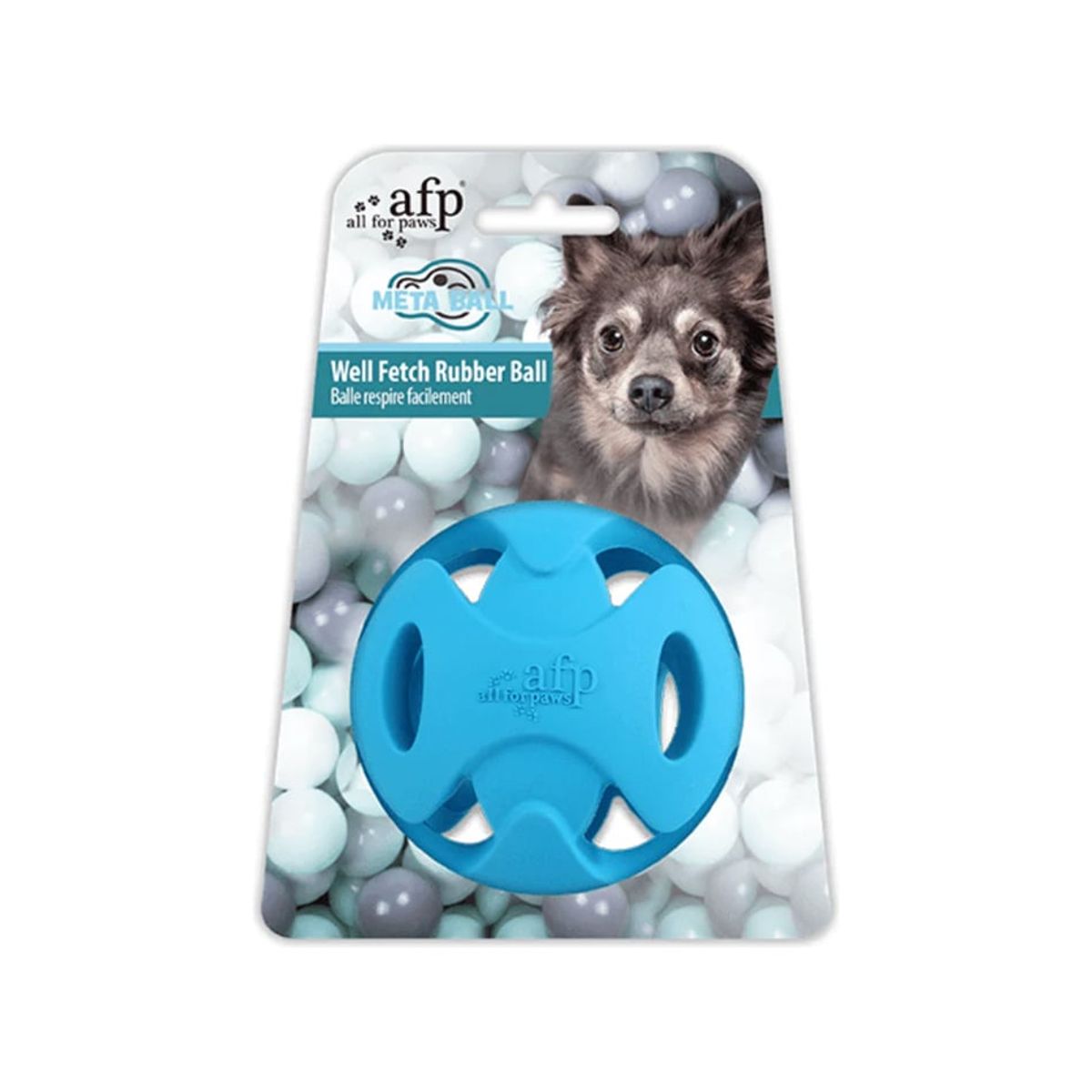 ALL FOR PAWS - Pelota de Goma Well Fetch  AFP