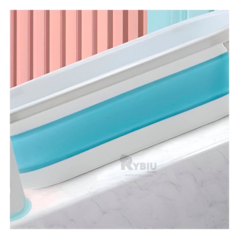 RYBIU IMPORT - Tina Corrediza para Bañar Bebe de Celeste Y+Regalo Agendita