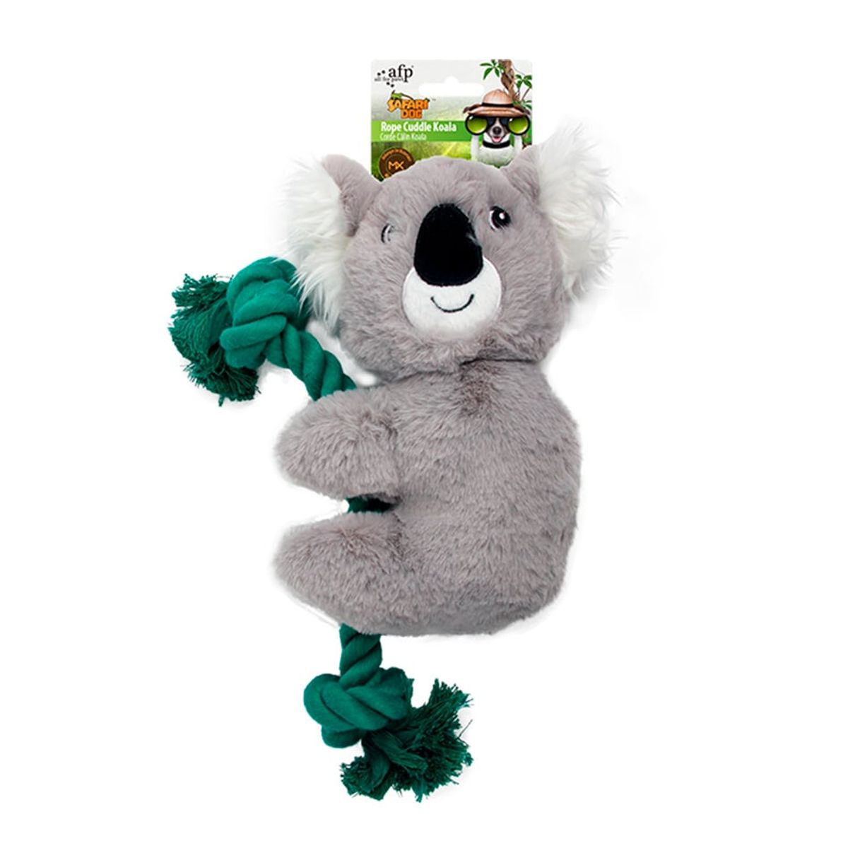ALL FOR PAWS - Peluche para perros - Koala acurrucador con cuerda  AFP