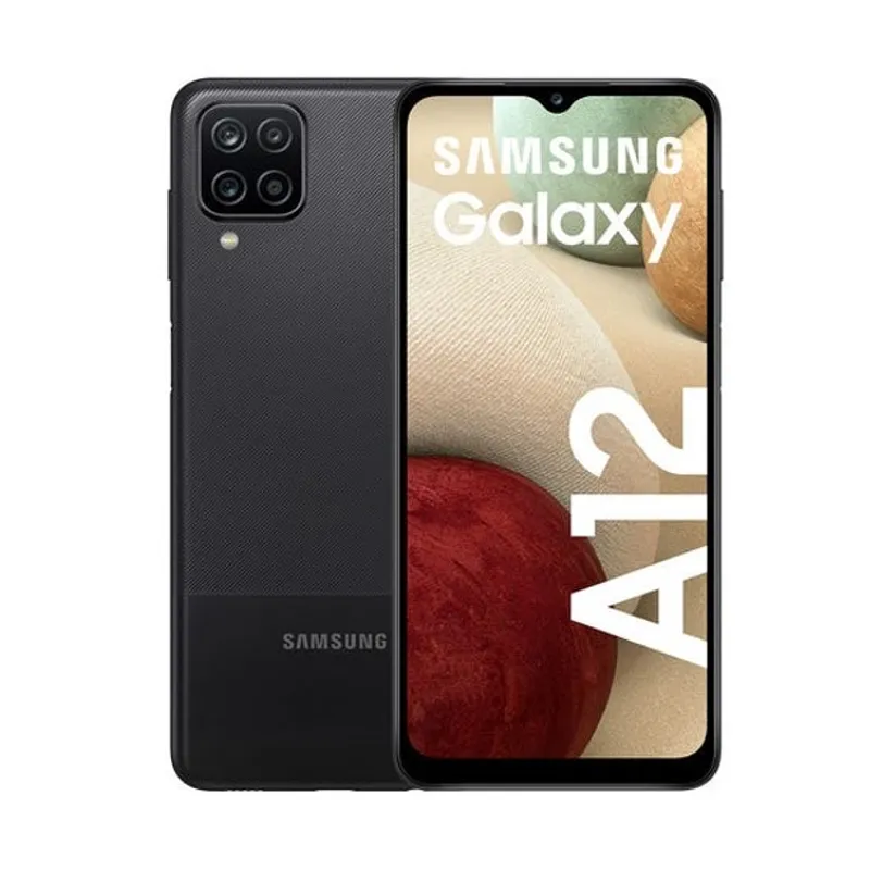 SAMSUNG - Celular SAMSUNG Galaxy A12 4GB 64GB Negro