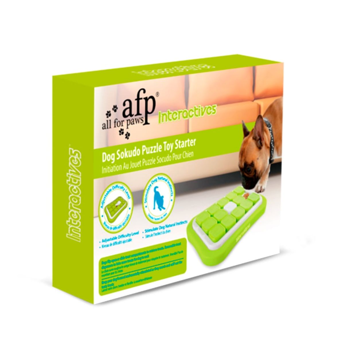 ALL FOR PAWS - Juguete interactivo Smart Treat Quest sudoku  AFP