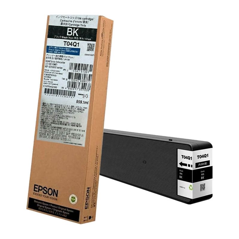 EPSON - Tinta Epson T04Q1 Negro T04Q100 - 860ml