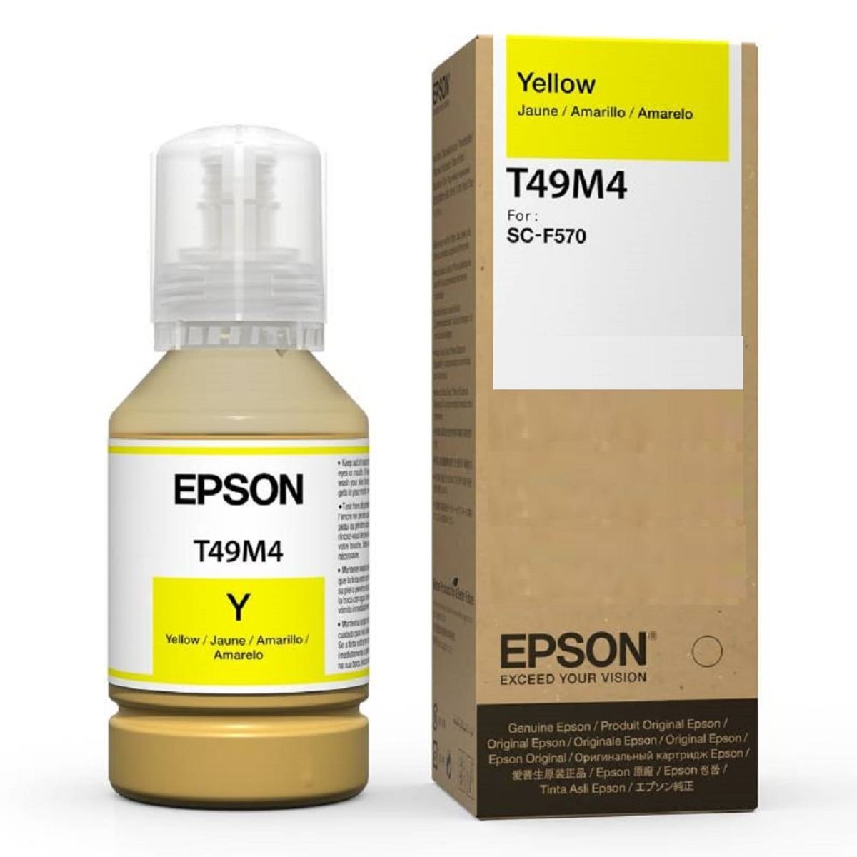 EPSON - Tinta Epson T49M Amarillo T49M420 - 140ml