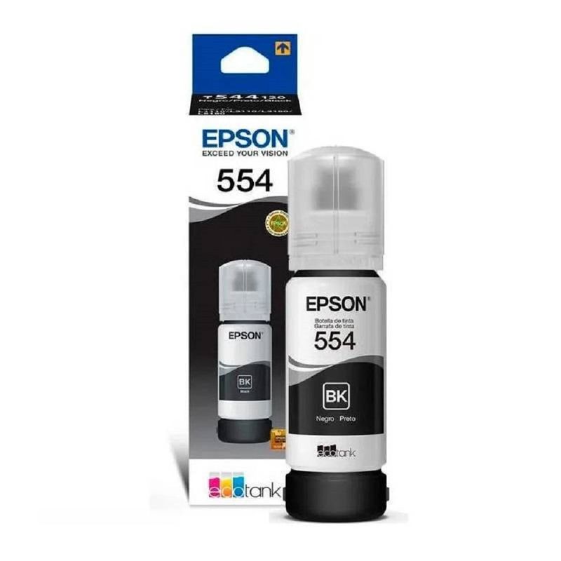 EPSON - Tinta Epson T554 Negro Pigmentado T554120 - 70ml
