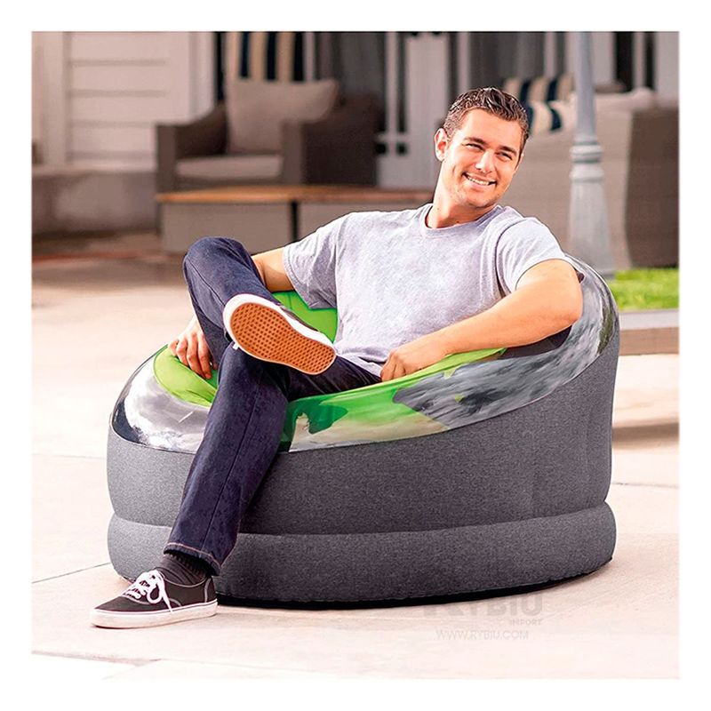 RYBIU IMPORT - Sofa Adaptable para Descanso Rapido Verde Y+Regalo Stickers