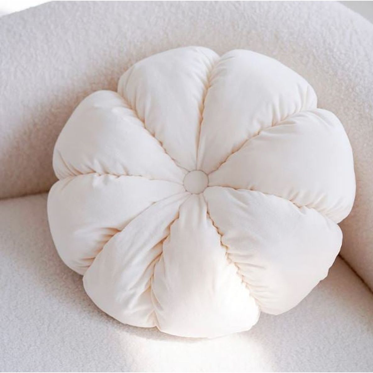 GENERICO - Cojín Esfera Jhoe - Blanco