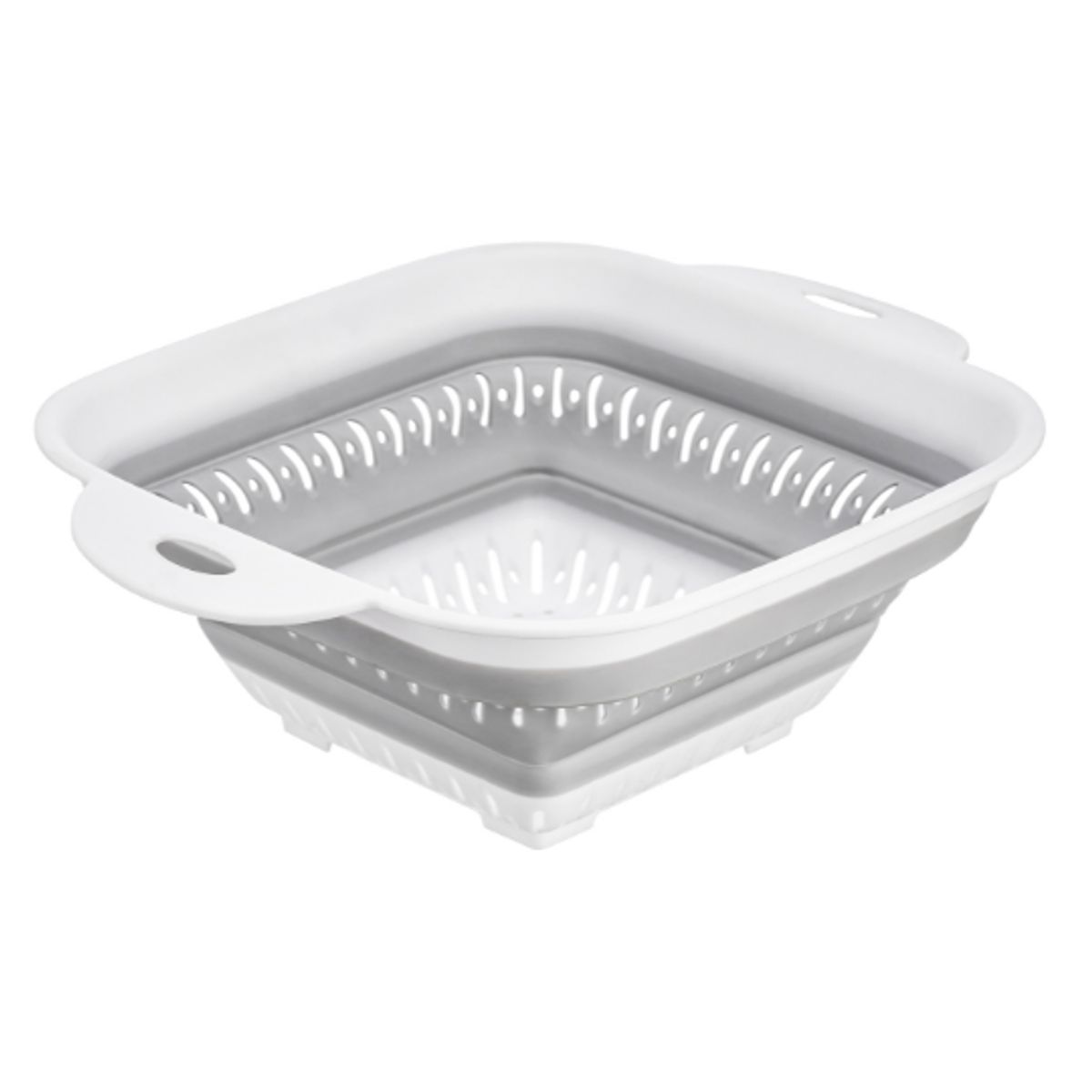BEEHOME - Colador de cocina plegable cuadrado