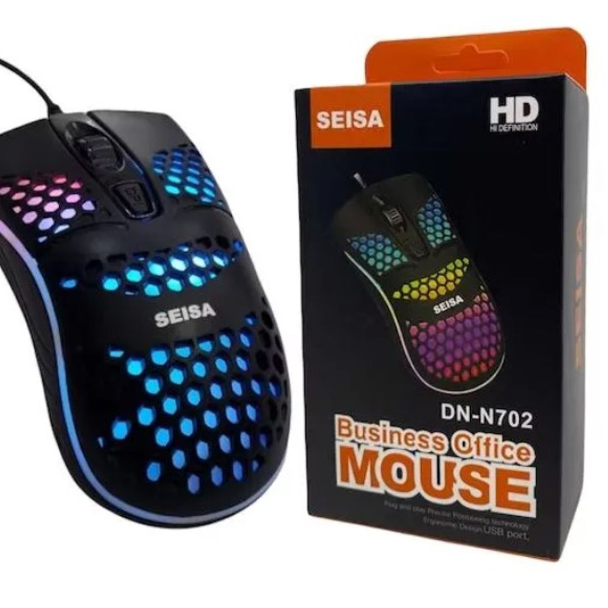 SEISA - Mouse Business Office USB Blue DN-N702 SEISA