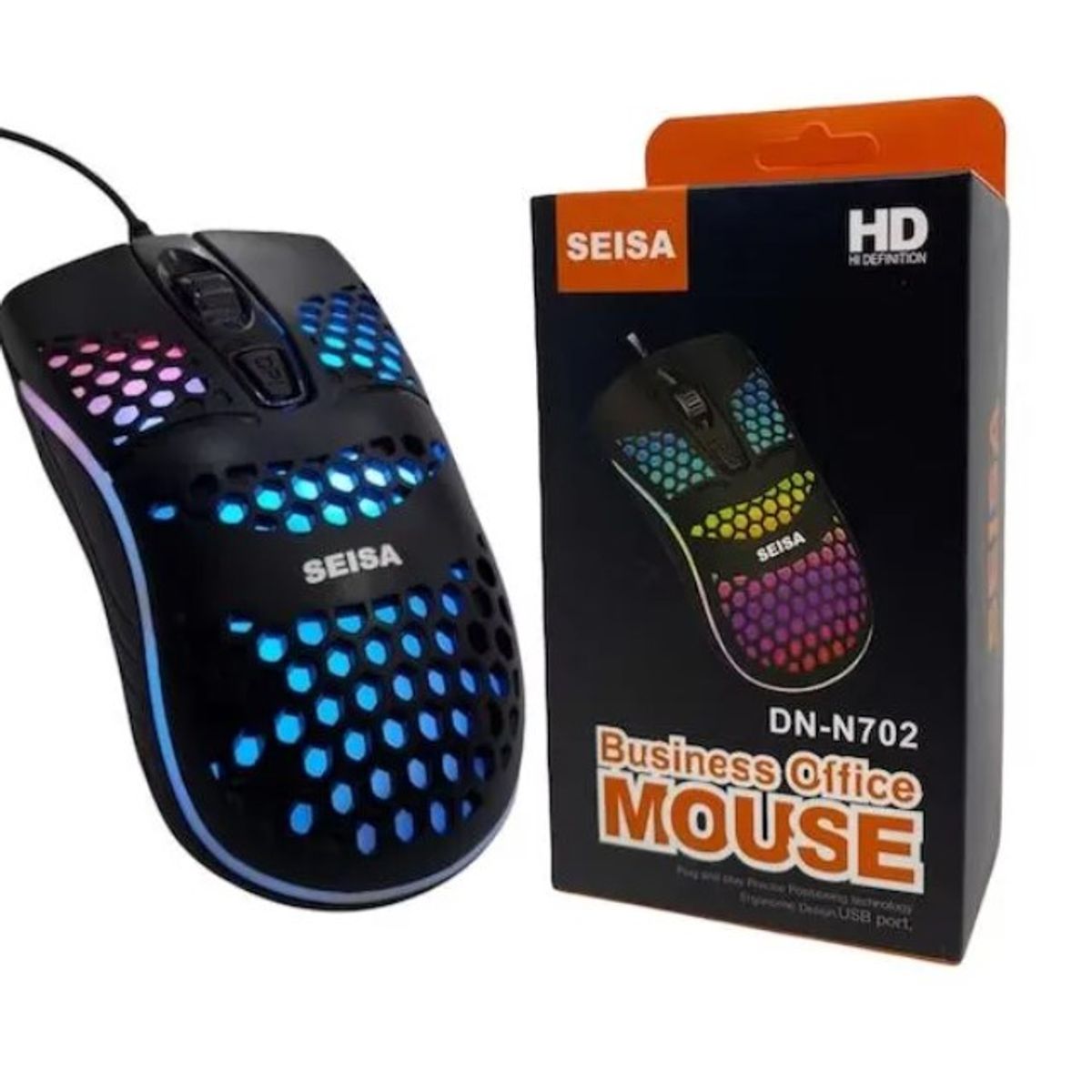 SEISA - Mouse Business Office USB Blue DN-N702 SEISA