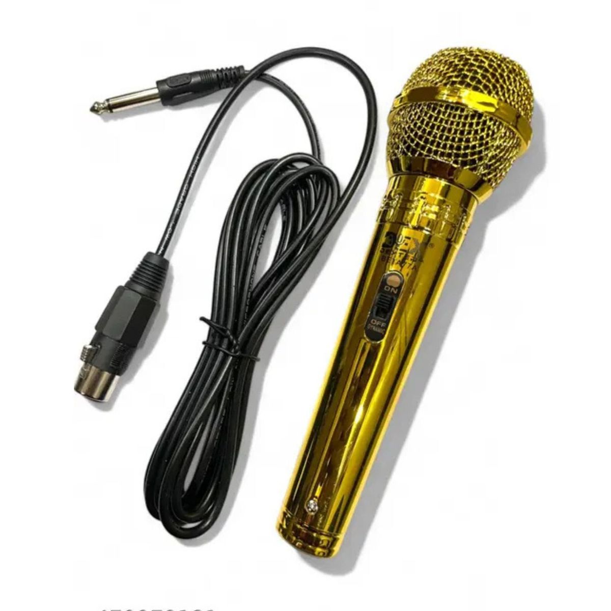 GENERICO - Micrófono alámbrico PARTY TRX M136 Dorado